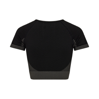 Everlast® Sport EVERLAST Womens Seamless Crop Top Top Black