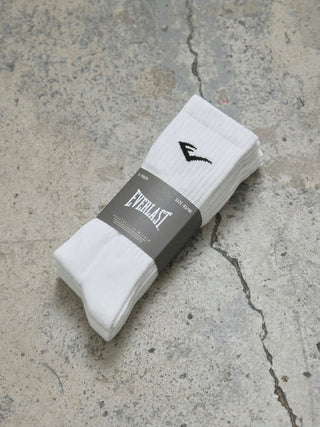 Everlast® EVERLAST 5-pack Everyday Crew Socks Socks White