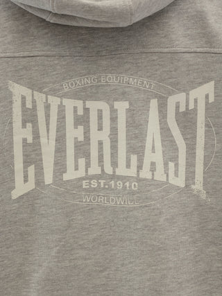 Everlast® EVERLAST BACK LOGO HOODIE Hoodie 413 Light Grey melange