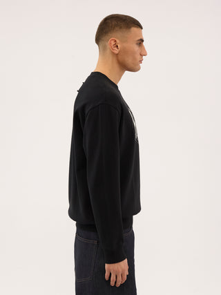 Everlast® EVERLAST LOGO CREW SWEAT Sweatshirt Black