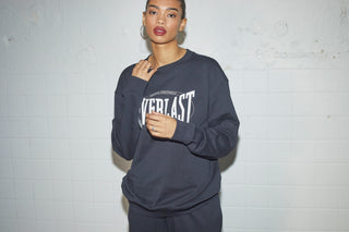 Everlast® EVERLAST LOGO CREW SWEAT Sweatshirt Black