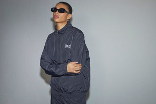 Everlast® EVERLAST OVERSIZED TRACK SUIT JACKET Jacket Black