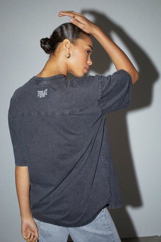 Everlast® EVERLAST WASHED BOX FIT LOGO TEE T-shirt Black