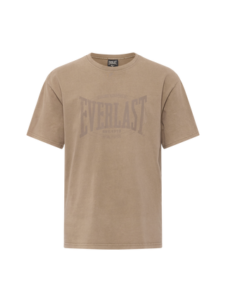 Everlast® EVERLAST WASHED BOX FIT LOGO TEE T-shirt Sand