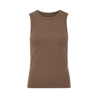 Everlast® Sport EVERLAST Womens Trend Rib Tank Top T-shirt Sand
