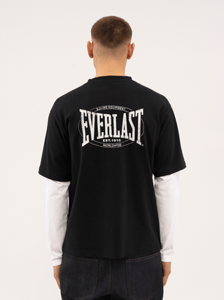 Everlast® LAYERED BACK LOGO LS T-shirt Black