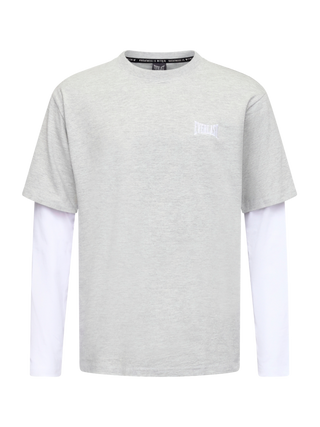 Everlast® LAYERED BACK LOGO LS T-shirt Grey