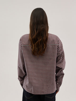 Everlast® Long Sleeve Checked Shirt Shirt Red