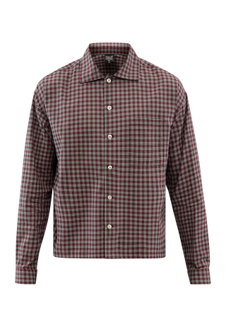 Everlast® Long Sleeve Checked Shirt Shirt Red