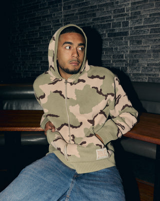 Everlast® The ‘Big Time Camo Hoodie’ Knit Camoflage