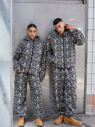 Everlast® VISIBILITY TRACK JACKET Hoodie 019 Off White