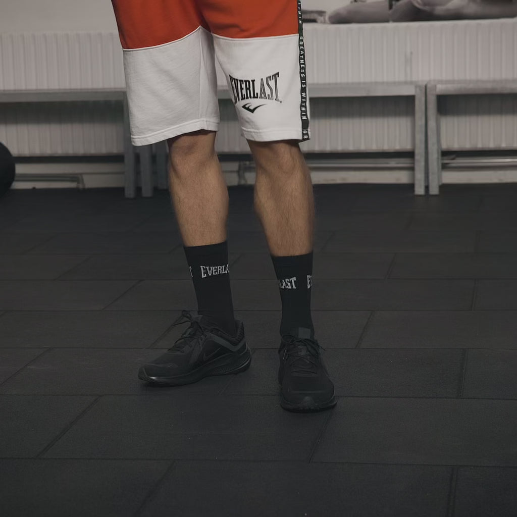 Everlast® Sport EVERLAST Mens Contrast Final Cut Sweat Shorts Shorts Orange